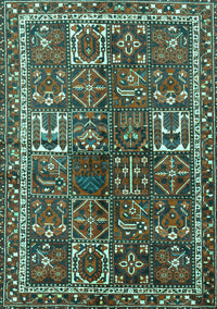 Persian Turquoise Traditional Rug, tr2817turq
