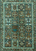 Persian Turquoise Traditional Rug, tr2817turq