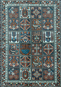 Persian Light Blue Traditional Rug, tr2817lblu