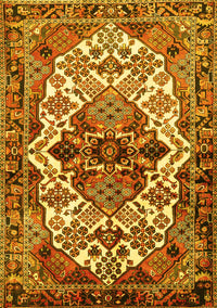 Persian Yellow Traditional Rug, tr2818yw