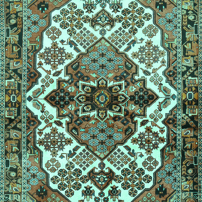 Persian Turquoise Traditional Rug, tr2818turq