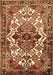 Machine Washable Persian Brown Traditional Rug, wshtr2818brn