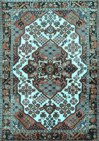 Persian Light Blue Traditional Rug, tr2818lblu