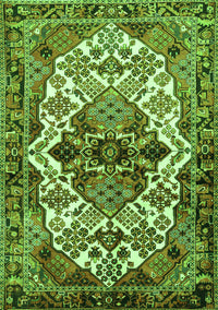 Persian Green Traditional Rug, tr2818grn