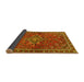 Sideview of Persian Yellow Traditional Rug, tr2819yw