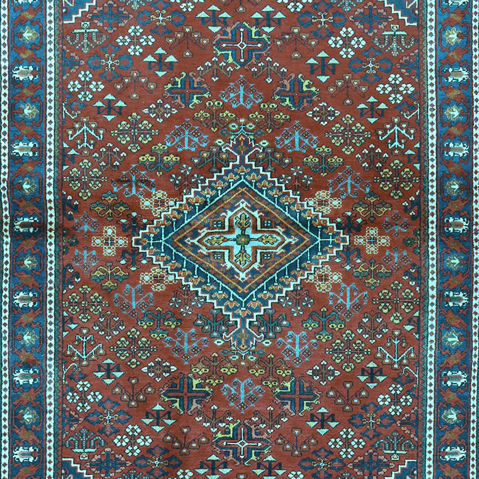Persian Light Blue Traditional Rug, tr2819lblu