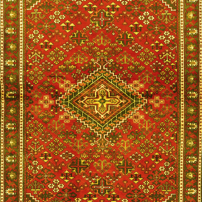 Persian Yellow Traditional Rug, tr2819yw