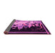 Sideview of Oriental Pink Asian Inspired Rug, tr281pnk