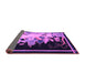 Sideview of Oriental Purple Asian Inspired Rug, tr281pur