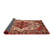 Sideview of Traditional Red Persian Rug, tr2820