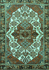 Persian Turquoise Traditional Rug, tr2820turq