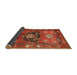 Sideview of Traditional Red Persian Rug, tr2821