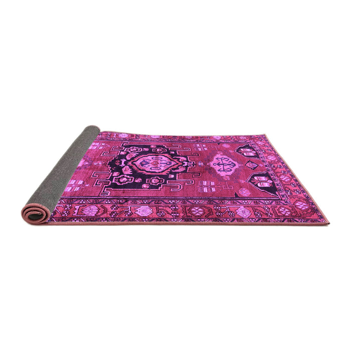 Sideview of Persian Purple Traditional Rug, tr2821pur