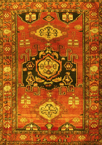 Persian Yellow Traditional Rug, tr2821yw