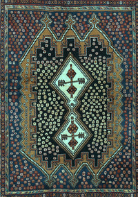Persian Light Blue Traditional Rug, tr2822lblu