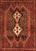 Persian Orange Traditional Rug, tr2822org