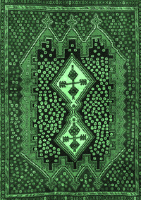 Persian Emerald Green Traditional Rug, tr2822emgrn