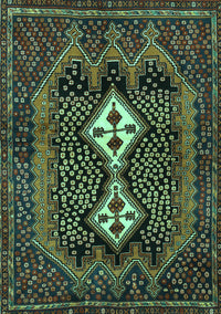 Persian Turquoise Traditional Rug, tr2822turq