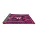 Sideview of Persian Pink Traditional Rug, tr2822pnk