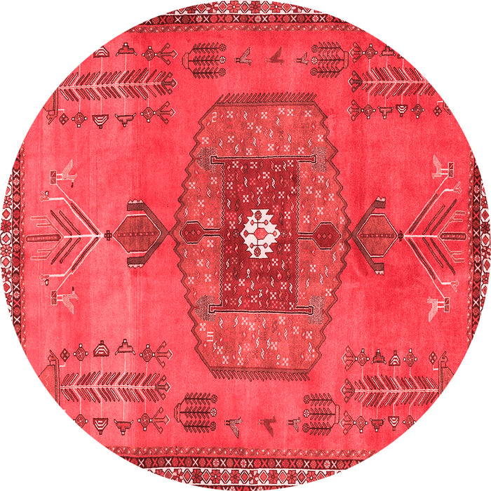 Machine Washable Persian Red Traditional Rug, wshtr2823red
