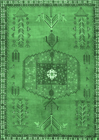 Persian Emerald Green Traditional Rug, tr2823emgrn