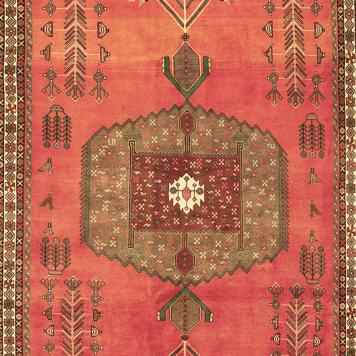 Machine Washable Persian Brown Traditional Rug, wshtr2823brn