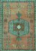 Persian Turquoise Traditional Rug, tr2823turq