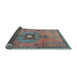 Sideview of Persian Light Blue Traditional Rug, tr2823lblu