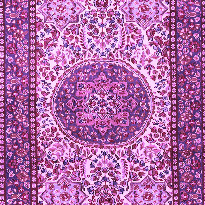 Machine Washable Persian Purple Traditional Area Rugs, wshtr2824pur