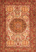 Persian Orange Traditional Rug, tr2824org