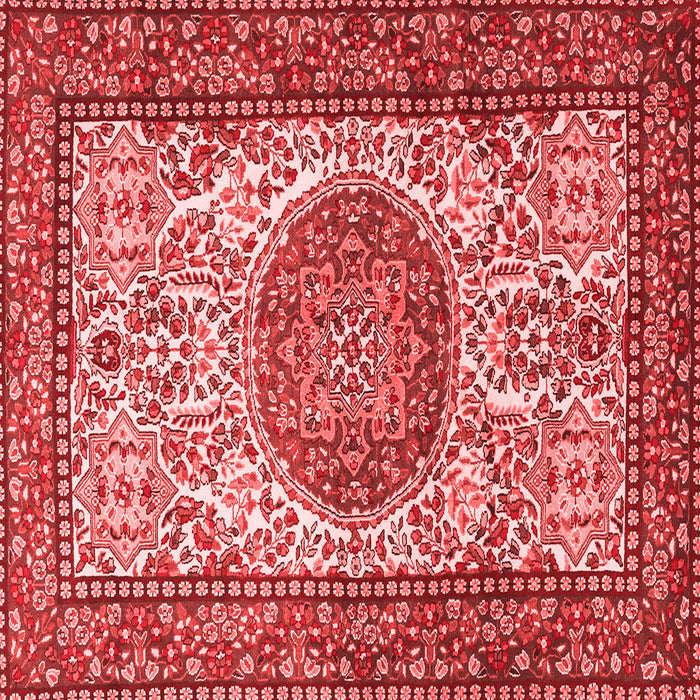 Machine Washable Persian Red Traditional Rug, wshtr2824red