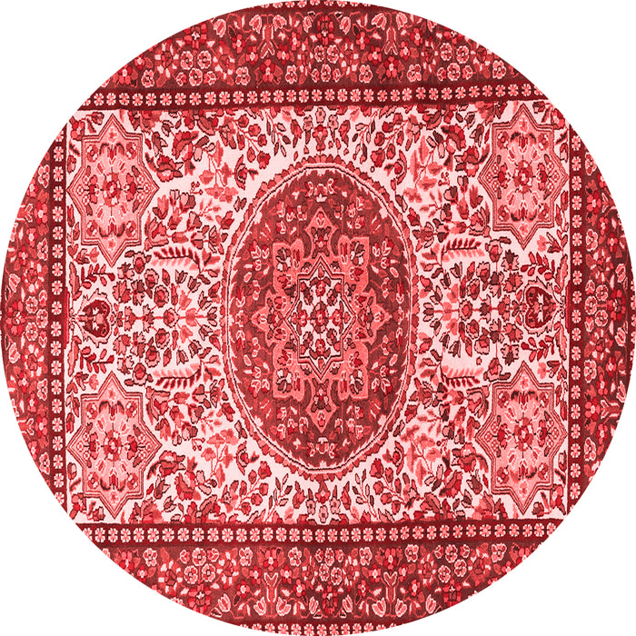 Machine Washable Persian Red Traditional Rug, wshtr2824red