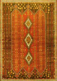 Persian Yellow Traditional Rug, tr2825yw