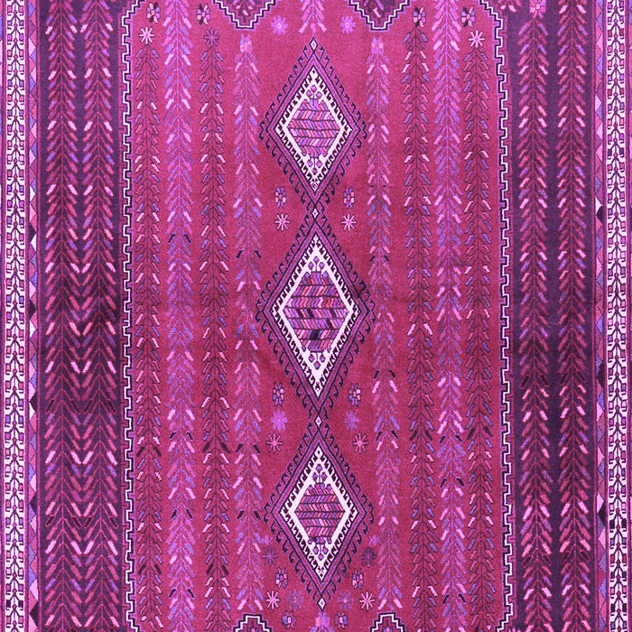 Machine Washable Persian Purple Traditional Area Rugs, wshtr2825pur