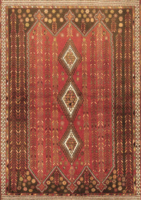 Persian Brown Traditional Rug, tr2825brn