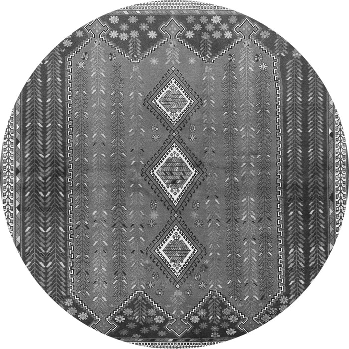 Machine Washable Persian Gray Traditional Rug, wshtr2825gry