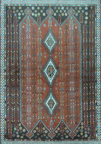 Persian Light Blue Traditional Rug, tr2825lblu