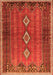 Persian Orange Traditional Rug, tr2825org