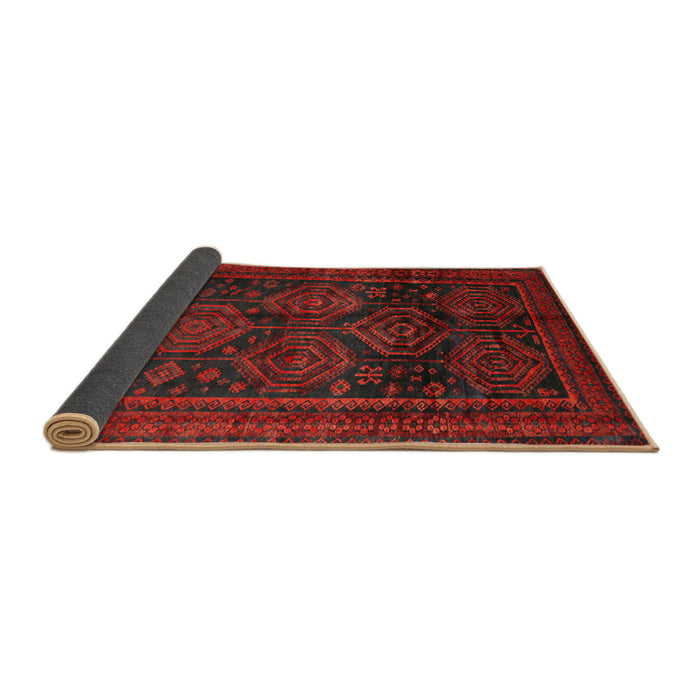 Sideview of Traditional Bakers Brown Persian Rug, tr2826