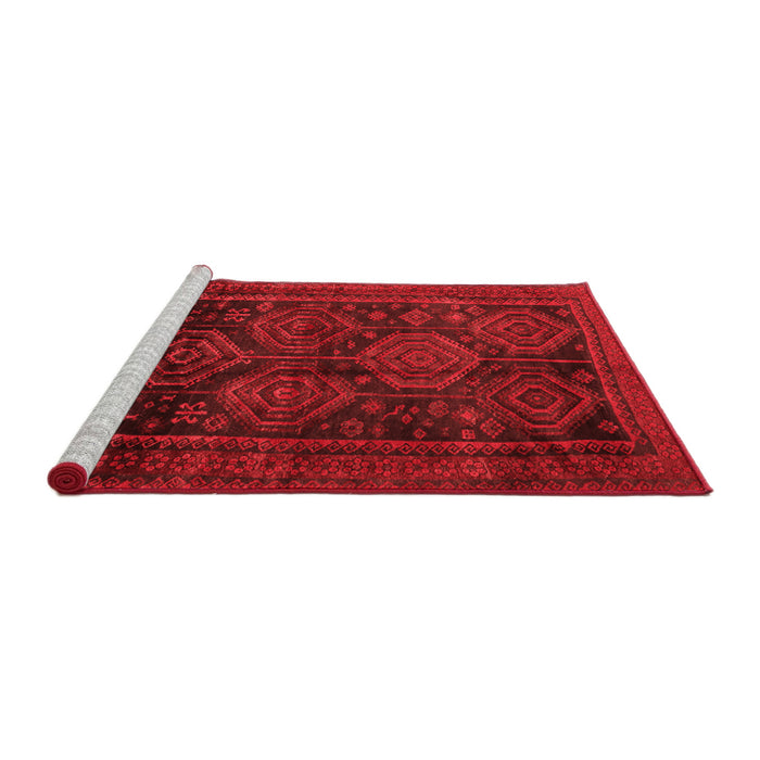 Traditional Red Washable Rugs