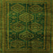 Serging Thickness of Persian Green Traditional Rug, tr2826grn