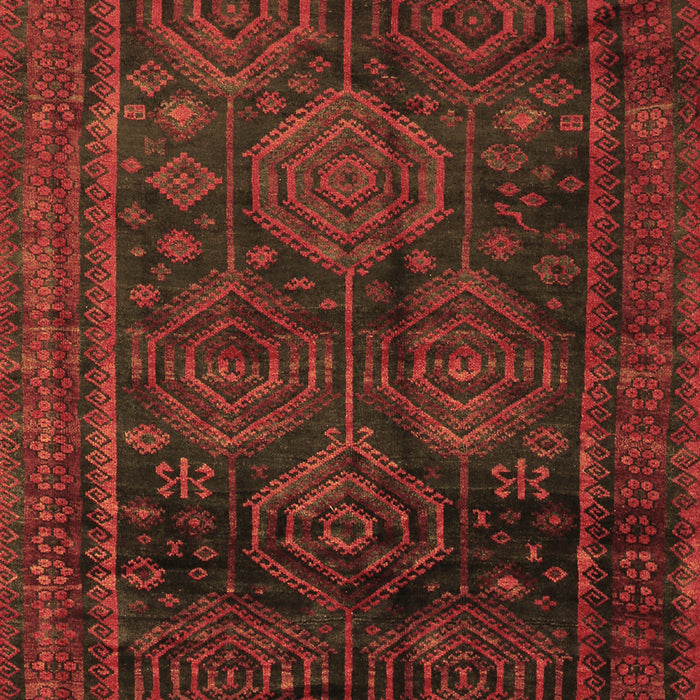Machine Washable Persian Brown Traditional Rug, wshtr2826brn