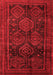 Persian Red Traditional Area Rugs