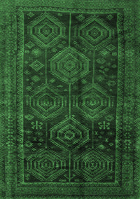 Persian Emerald Green Traditional Rug, tr2826emgrn