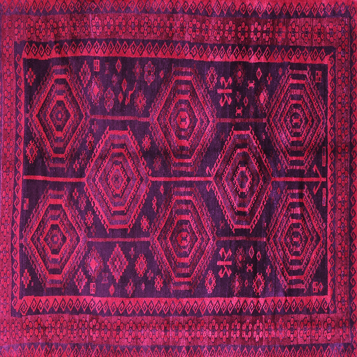 Square Persian Pink Traditional Rug, tr2826pnk