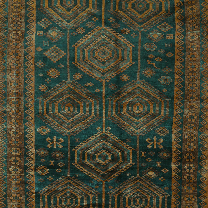 Persian Turquoise Traditional Rug, tr2826turq