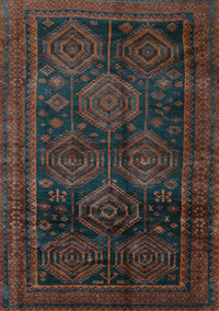 Persian Light Blue Traditional Rug, tr2826lblu
