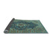 Sideview of Persian Light Blue Traditional Rug, tr2827lblu