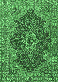 Persian Emerald Green Traditional Rug, tr2827emgrn