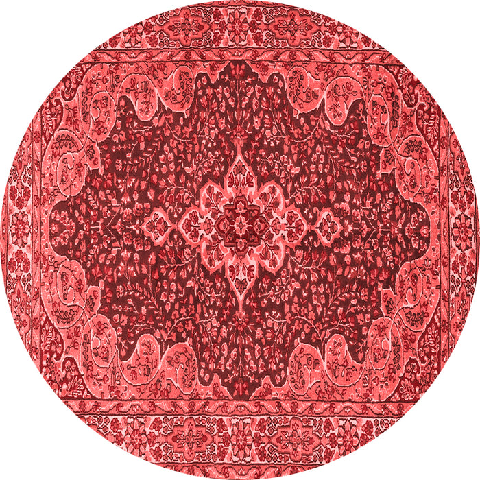 Machine Washable Persian Red Traditional Rug, wshtr2827red